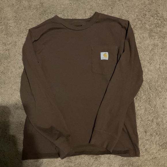 Carhartt Other - Carhartt Force Shirt  LargeLG  14/16 BoysLong Sleeve Relaxed Fit Pocket Workwear